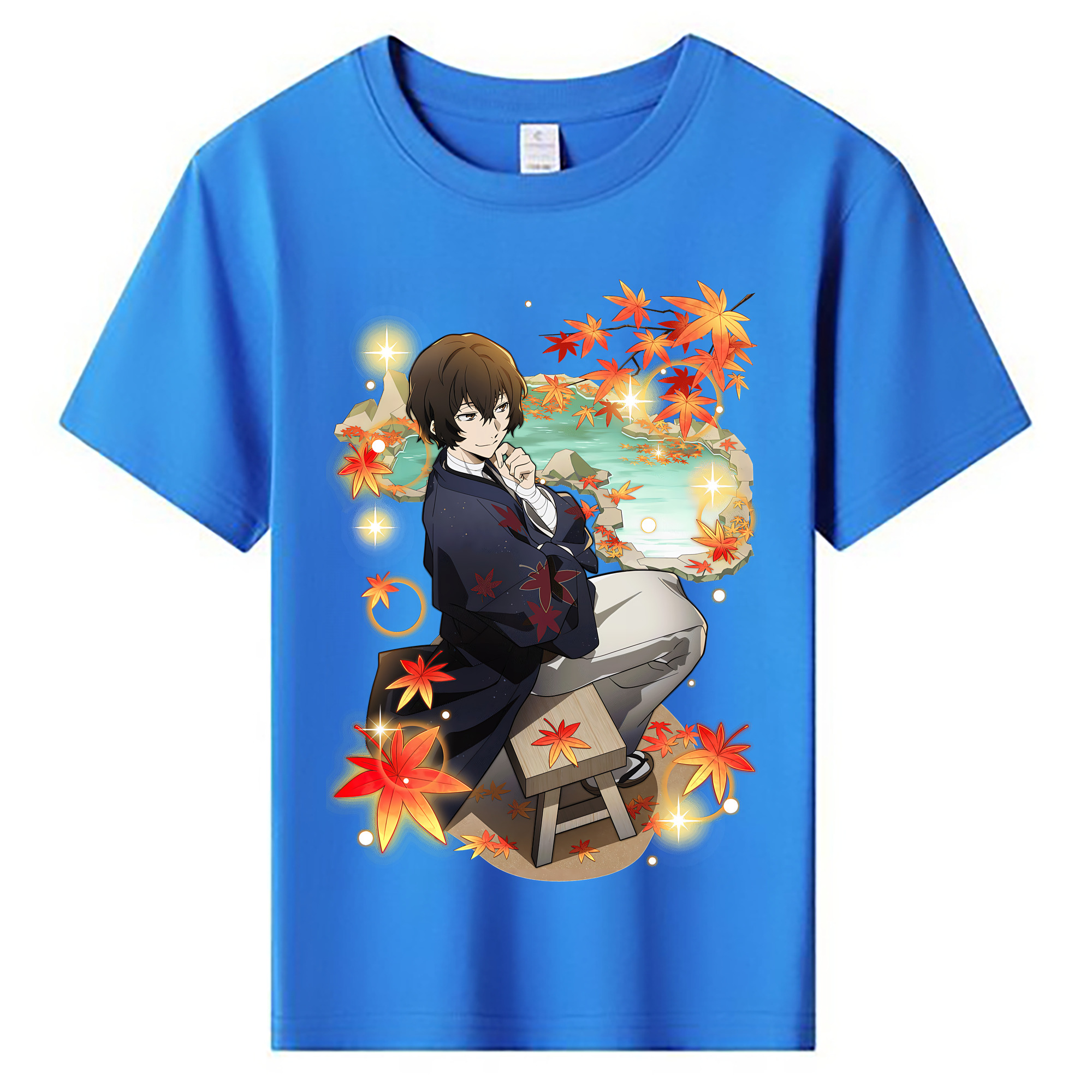 （画像用） 文豪ストレイドッグス Bungo Stray Dogs 綿100％キッズTシャツ（フロントプリント）